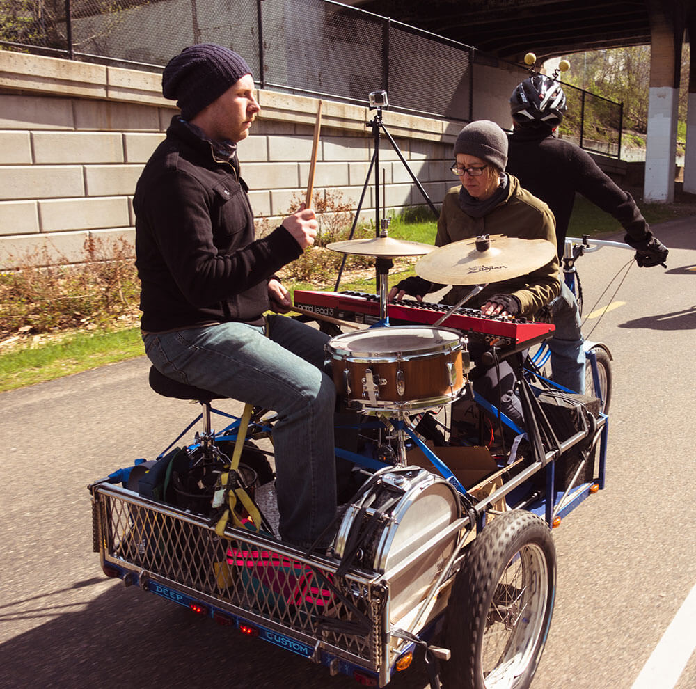 The Decayed Realms on Karl Stoerzinger's Cargotrike