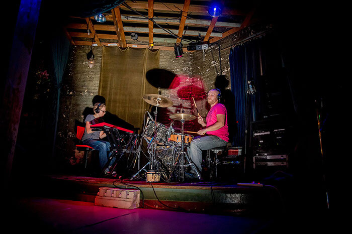 The Decayed Realms performing live at the Kitty Cat Klub